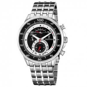 Zegarek Festina Timeless Chronograph męski na bransolecie 6830/2