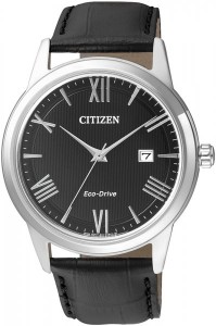 Zegarek Citizen AW1231-07E męski na pasku Eco-Drive