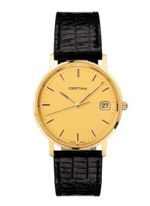 Zegarek Męski Certina Priska Gold Gent pasek C158.9289.65.31