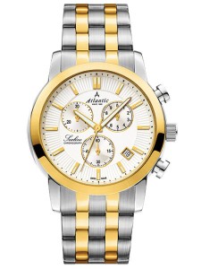 Zegarek męski Atlantic Sealine na bransolecie 62455.43.21G