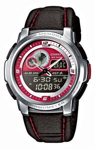 Zegarek męski Casio na pasku AQF-102WL-4BVEF