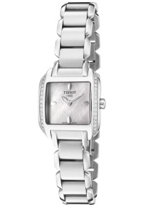 Zegarek Damski Tissot T-Wave z diamentami T02.1.385.71
