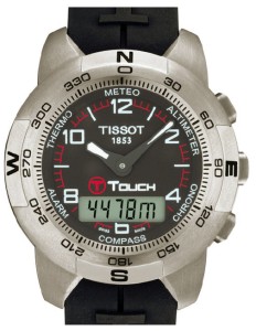Zegarek Męski Tissot T-Touch na pasku T33.7.798.51
