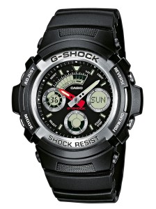 Zegarek męski Casio G-shock  na pasku AW-590-1AER