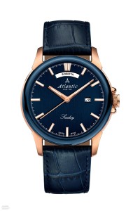 Zegarek Męski Atlantic Seaday na pasku 69550.44.51RP
